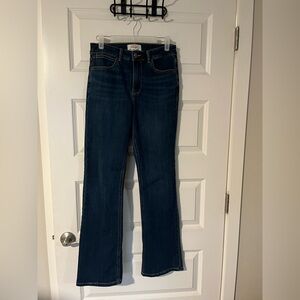 Wrangler Dark Blue Boot Cut Jeans